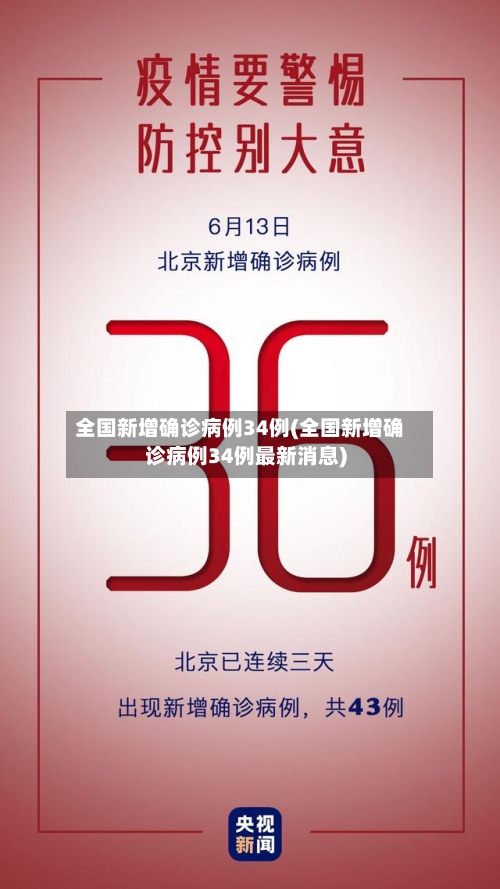 全国新增确诊病例34例(全国新增确诊病例34例最新消息)