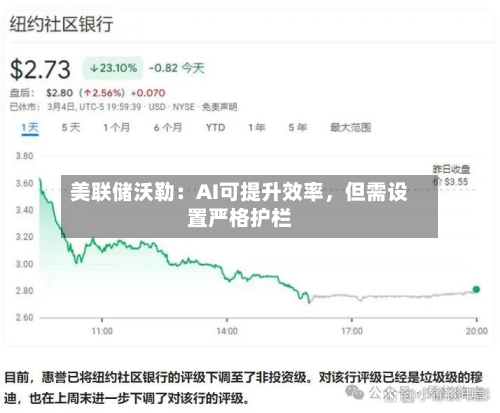 美联储沃勒：AI可提升效率	，但需设置严格护栏-第2张图片