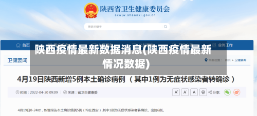 陕西疫情最新数据消息(陕西疫情最新情况数据)-第3张图片