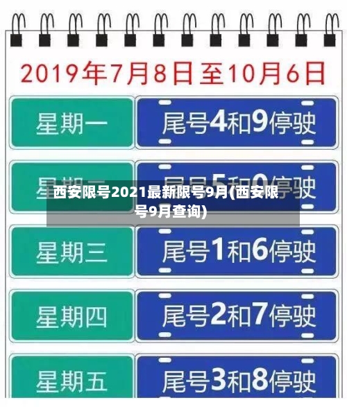 西安限号2021最新限号9月(西安限号9月查询)-第2张图片
